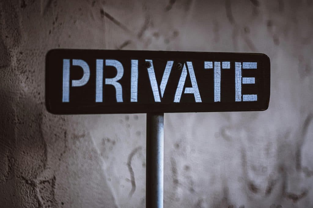 The right to privacy