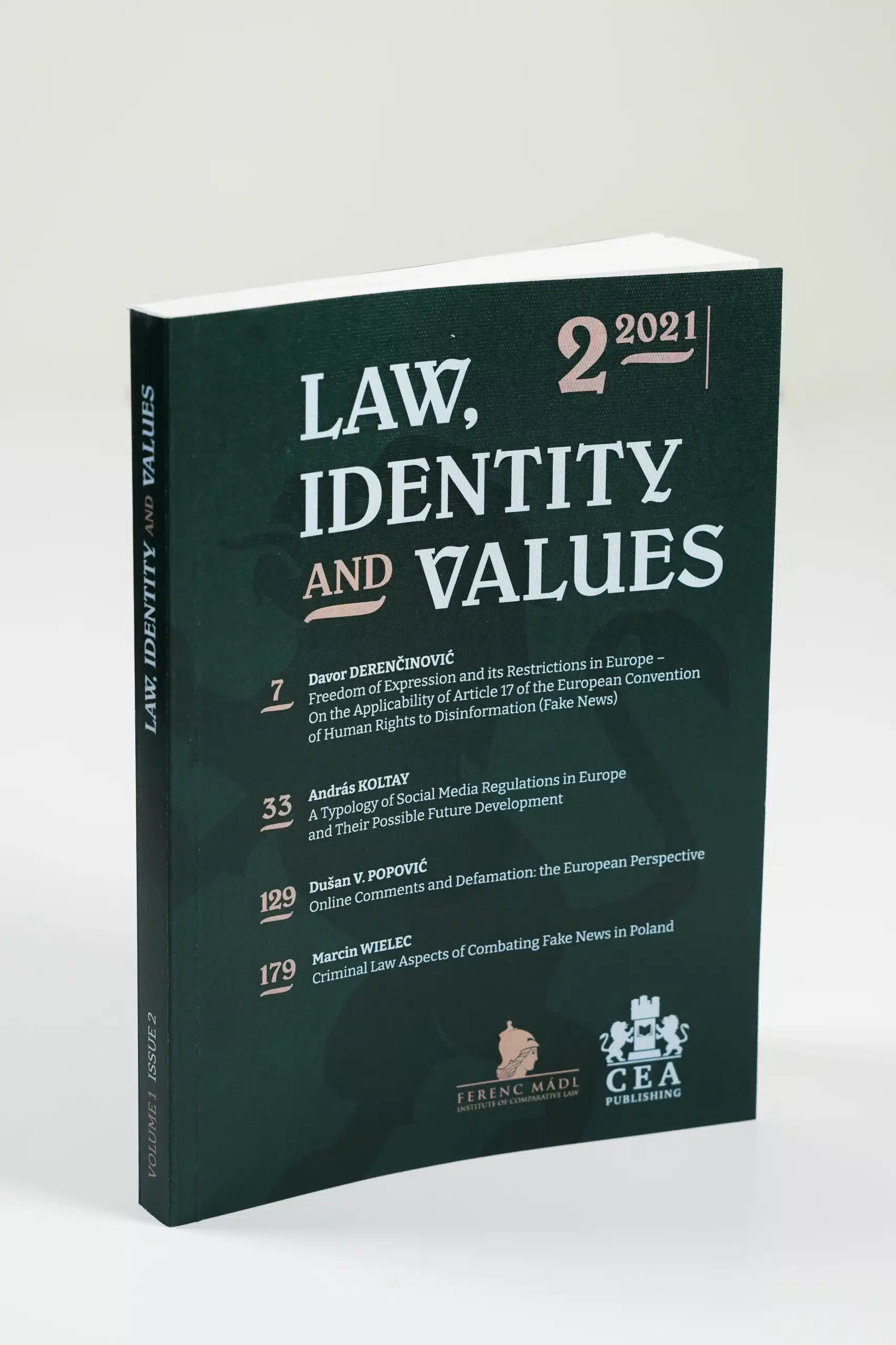 Law, Identity and Values Vol.1 No. 2