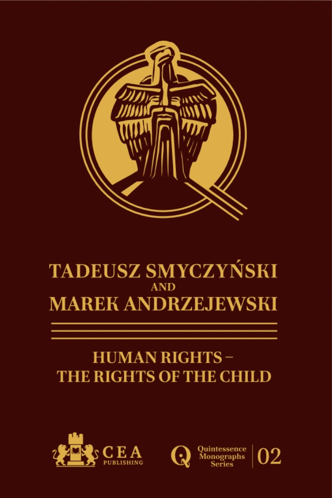 Book cover of Tadeusz Smyczyński and Marek Andrzejewski: Human Rights – The Rights of the Child